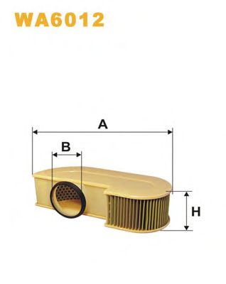 WIX FILTERS wa6012 -  Воздушный фильтр